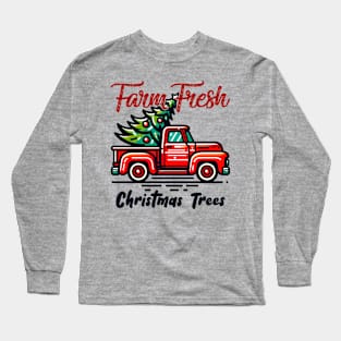 Christmas Farm Long Sleeve T-Shirt